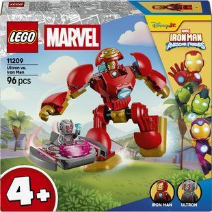 Конструктор Lego Альтрон против Железного Человека Disney Junior Marvel (11209)