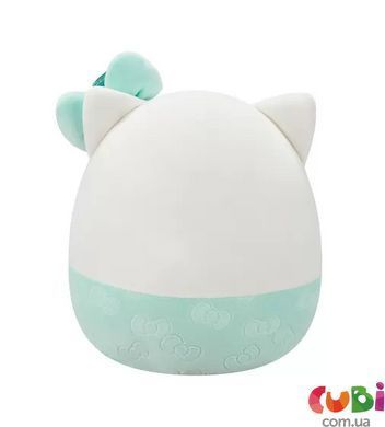 М'яка іграшка SQUISHMALLOWS &ndash; ХЕЛОУ КІТТІ У СМАРАГДОВОМУ (20 cm)