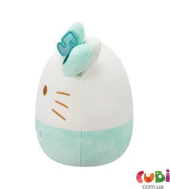 М'яка іграшка SQUISHMALLOWS &ndash; ХЕЛОУ КІТТІ У СМАРАГДОВОМУ (20 cm)