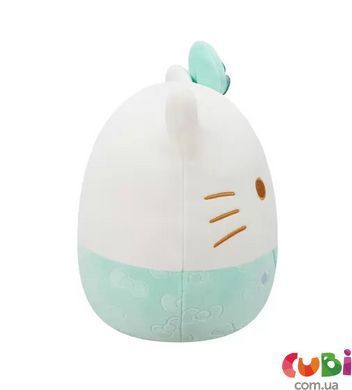 М'яка іграшка SQUISHMALLOWS &ndash; ХЕЛОУ КІТТІ У СМАРАГДОВОМУ (20 cm)