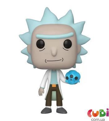 Ігрова фігурка FUNKO POP! серії "Рік і Морті" - РІК З КРИШТАЛЕВИМ ЧЕРЕПОМ