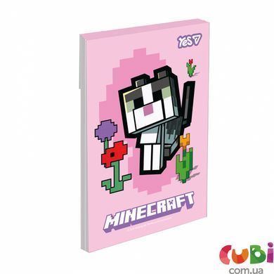 Блокнот YES А7/48 кл клей Minecraft.Spring (152568)