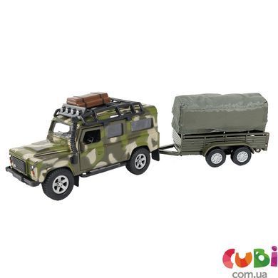 Игровой набор &ndash; LAND ROVER DEFENDER MИЛИТАРИ (с прицепом)