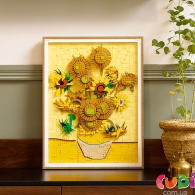 Конструктор Lego Art Vincent van Gogh &mdash; Подсолнечники (31215), комбинированый