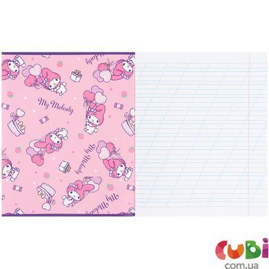 Зошит шкільний Kite Hello Kitty (HK26-235), 12 аркушів, коса лінія