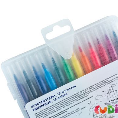 Фломастери-пензлики, набір 12шт, Kite Creative (K-1150)