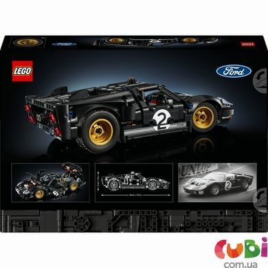 Конструктор Lego Technic Автомобіль для перегонів Ford GT40 MKII 1966 року (42223)