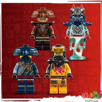 Конструктор Lego NINJAGO Розбійник: Робот-вершник на драконі (718430), комбінований