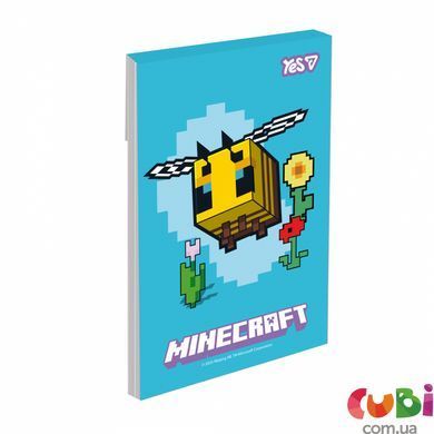 Блокнот YES А7/48 кл клей Minecraft.Spring (152568)