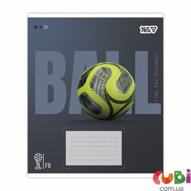 Тетрадь ученическая Yes Ball А5 18 кл. (768679)