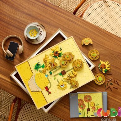 Конструктор Lego Art Vincent van Gogh &mdash; Подсолнечники (31215), комбинированый