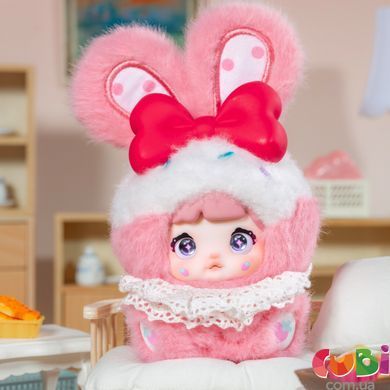 Пушистая фигурка на подвесе POP TOP Hi TOY серии "Nommi" - ЗАЙЧАТА (в дисп., в асс.) (HC023), комбинированый