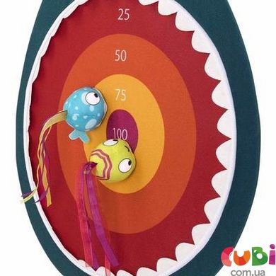 BX1638Z Розвиваючий гра - голодна акула (1 мішень, 4 м'ячики-рибки)