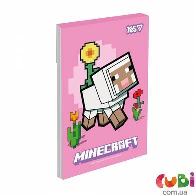 Блокнот YES А7/48 кл клей Minecraft.Spring (152568)