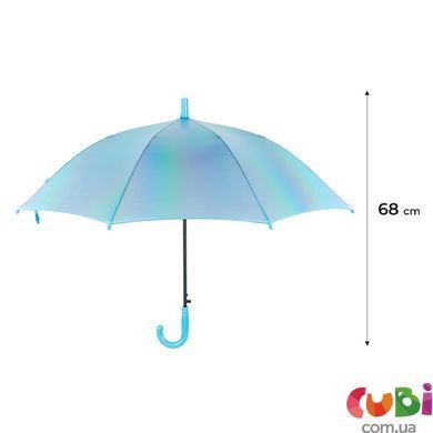 Зонтик Kite детский 2001-4 голубой голографик (K24-2001-4)