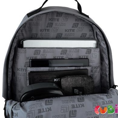 Рюкзак Kite Education teens No One Cares (K26-949L-2), сірий