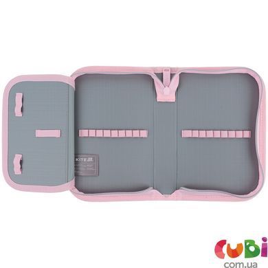 Пенал Kite 1 отделение, 1 отворот, без наполнения 621 Velvet Dream (K26-621-7), сірий