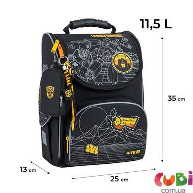 Рюкзак школьный каркасный Kite Education Transformers Generations TF25-501S, комбинированый