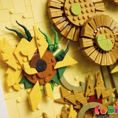 Конструктор Lego Art Vincent van Gogh &mdash; Подсолнечники (31215), комбинированый