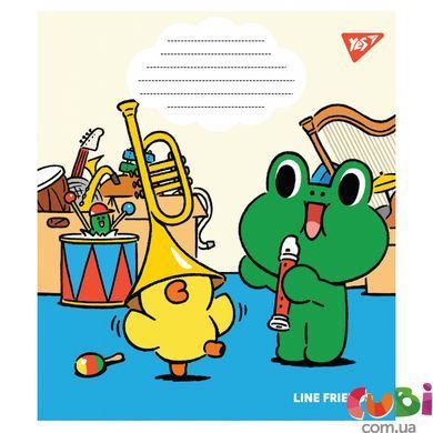 Нотний зошит YES А5/12 Line friends (766255)