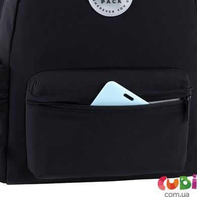 Рюкзак GoPack Education Teens 2510M чорний, Чорний