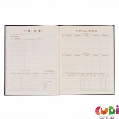 Щоденник шкільний YES інтегральний Girl, А5, 40 аркушів, 911574