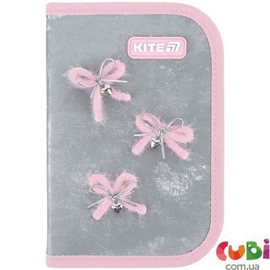Пенал Kite 1 отделение, 1 отворот, без наполнения 621 Velvet Dream (K26-621-7), сірий