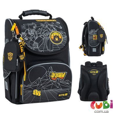Рюкзак школьный каркасный Kite Education Transformers Generations TF25-501S, комбинированый