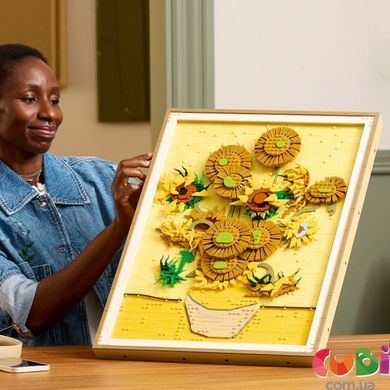 Конструктор Lego Art Vincent van Gogh &mdash; Подсолнечники (31215), комбинированый