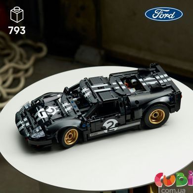 Конструктор Lego Technic Автомобіль для перегонів Ford GT40 MKII 1966 року (42223)