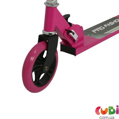 Скутер серии - PRO-FASHION 145 (алюмин., 2 колеса, груз. до 100 kg, розовый)