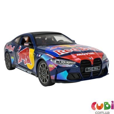 Игрушка Машина металлическая АВТОПРОМ арт. 68292A 1:24 BMW M4(G82), батарь, свет, звук, открывается дверца, Різнобарвний
