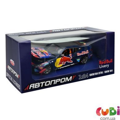 Игрушка Машина металлическая АВТОПРОМ арт. 68292A 1:24 BMW M4(G82), батарь, свет, звук, открывается дверца, Різнобарвний