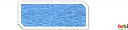 Гофрированная бумага Interdruk №18 Светло-голубая 200х50 см (990756), Синій