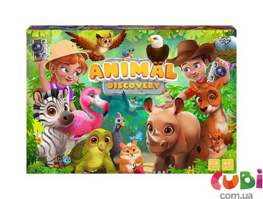 Настольная развлекательная игра Animal Discovery рус (G-AD-01-01U)