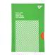 Блокнот YES А5/96 7БЦ "Success is built. Green", клетка (152053)