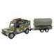 Игровой набор &ndash; LAND ROVER DEFENDER MИЛИТАРИ (с прицепом)