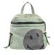 Сумка-рюкзак YES, зелений, 554415