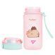 Бутылка для воды Yes "Pusheen" 500 мл, розовая, софт тач (708321)