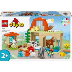Конструктор дитячий Lego Догляд за тваринами на фермі (10416)