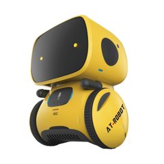 Інтерактивний робот з голосовим керуванням – AT-ROBOT (жовтий, озвуч.укр.)