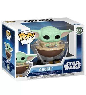 Ігрова фігурка FUNKO POP! серії "Мандалорець" - ҐРОҐУ У КОЛЯСЦІ (90451), комбінований