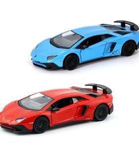 Автомодель - Lamborghini Aventador (червоний, синій) (250947U), комбінований