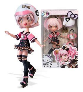 Ігровий набір 4SF MANGA DOLLS серії "Hello Kitty" &ndash; ЗОЛОТА РОЛЕР ДІВА (з аксес.)