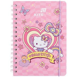 Блокнот на спіралі Kite Hello Kitty (HK26-190-1), A5, 80 аркушів, клітинка