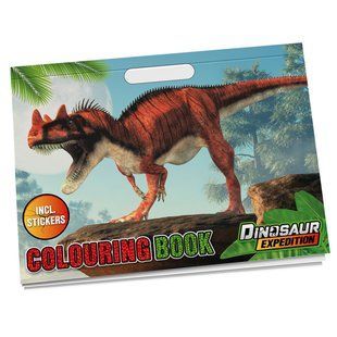 Раскраска со стикерами, 961028 Dinosaur Expedition