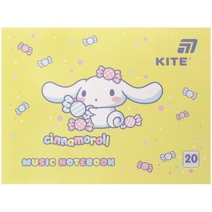 Тетрадь для нот Kite А5, 20 листочков, CR (CR26-405)