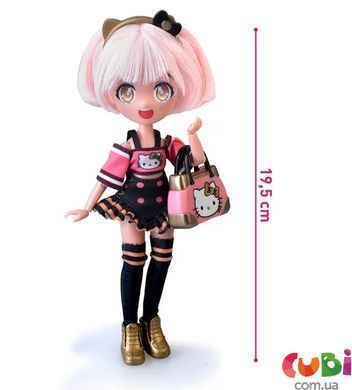 Ігровий набір 4SF MANGA DOLLS серії "Hello Kitty" &ndash; ЗОЛОТА РОЛЕР ДІВА (з аксес.)