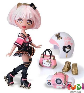 Ігровий набір 4SF MANGA DOLLS серії "Hello Kitty" &ndash; ЗОЛОТА РОЛЕР ДІВА (з аксес.)