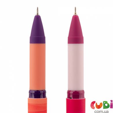 Ручка кулькова YES Gradient mood 0,7 мм фіолетова, 412177
